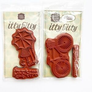 UNITY Stamp Company Jillibean Soup Lot Of 2 Stamp Sets Unmounted Rubber